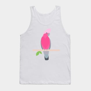 Galah pink parrot Tank Top